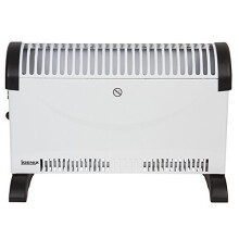 Igenix IG5200 Portable Freestanding Electric Convector Heater with Adjustable ThermostatIdeal for Home or Office, 2000 W, White