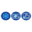 Duralex Duralex - Glass preservation container, Transparent, Blue, 23 cm 4