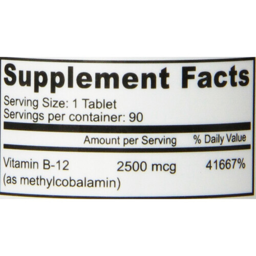 Deva, B12 Végane, à Dissolution Rapide, 2 500 mcg, 90 Comprimés 1