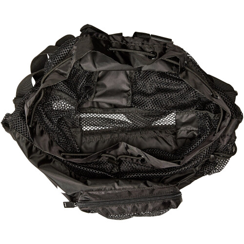 TYR TYR Alliance Big Mesh Mummy Backpack - Swimming Mesh Bag - Black 2