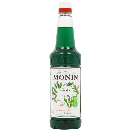 Monin Premium Green Mint Syrup 1 L