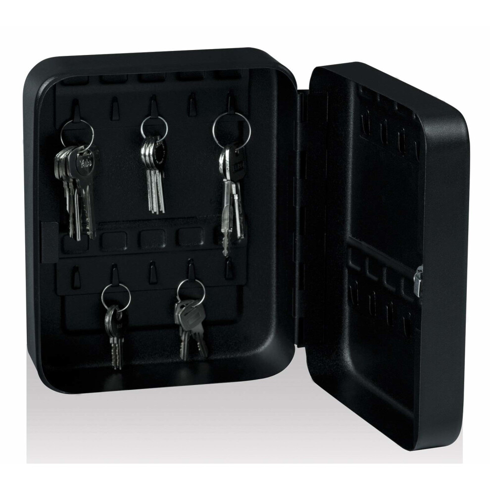 Yale Combination Key Cabinet - 20 key hooks, wall mountable or free standing