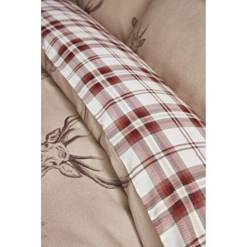 Catherine Lansfield Catherine Lansfield Stag Easy Care Double Duvet Set Multi 2