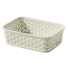 Curver My Style 2045070Â A6Â Plastic Basket Cream