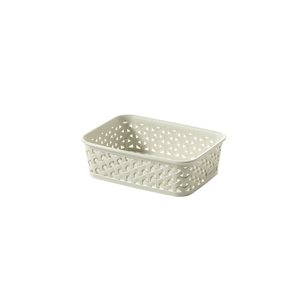 Curver My Style 2045070Â A6Â Plastic Basket Cream
