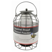 Bird Peanut Feeder Squirrel Proof Wild Bird Care Feed Garden Hanging