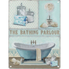 The Original Metal Sign Co. (with Text in English), Design of Bathroom Small