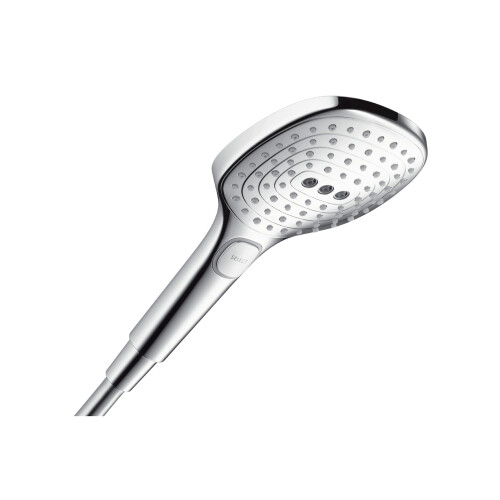 Hansgrohe hansgrohe Raindance Select E 120 water saving hand shower, 3 spray modes, 9 l/min, chrome