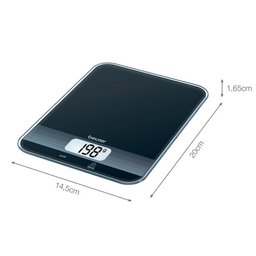 Beurer KS19 Kitchen Scale, Black 1