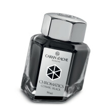 Caran d'Ache 50 ml-es Chromatics tintapalack - Cosmic Black