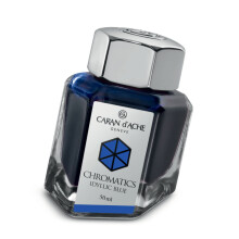 Caran d'Ache 50ml Chromatics Ink Bottle - Iddyllic Blue