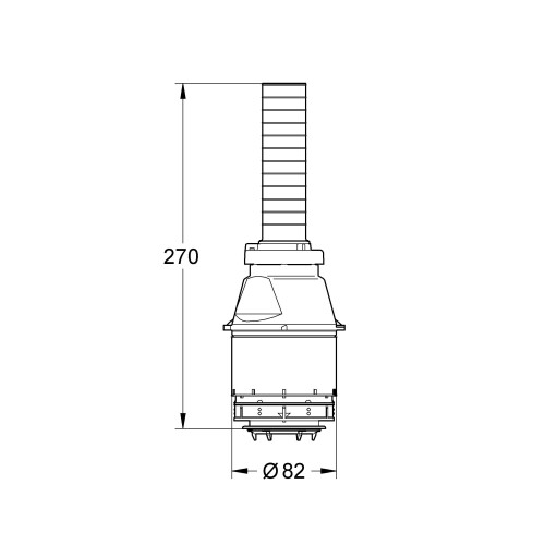 Grohe GROHE 42137 | Adagio Cistern Discharge Valve 2
