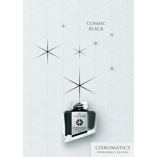 Caran d'Ache 50ml Χρώμα μελάνι - Κοσμικό Μαύρο 2