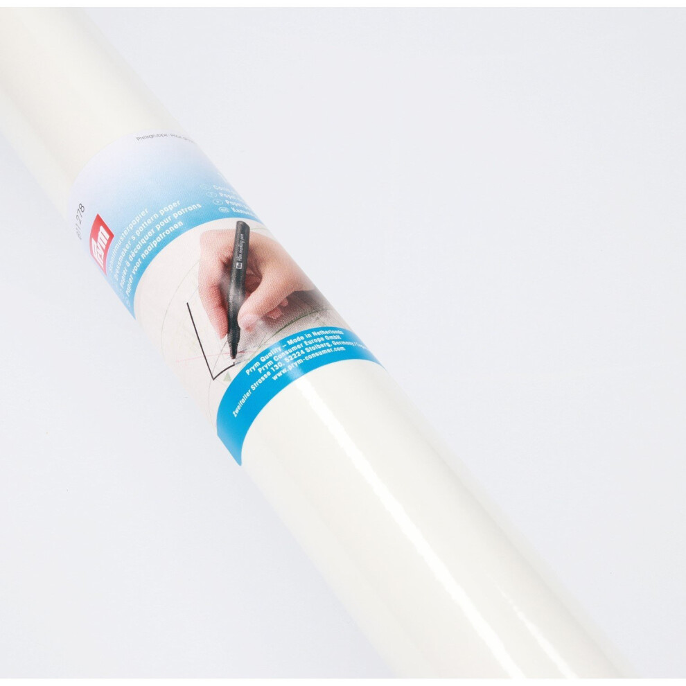 Prym Dressmaker's Pattern Paper, White