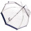 Fulton Fulton Birdcage One Women's Umbrella Navy Border One Size 3