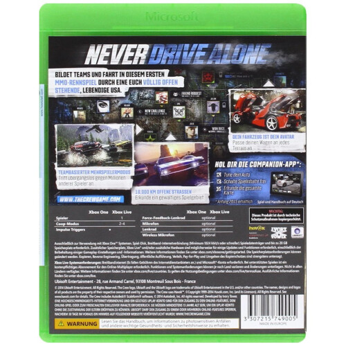 The Crew - Microsoft Xbox One 1
