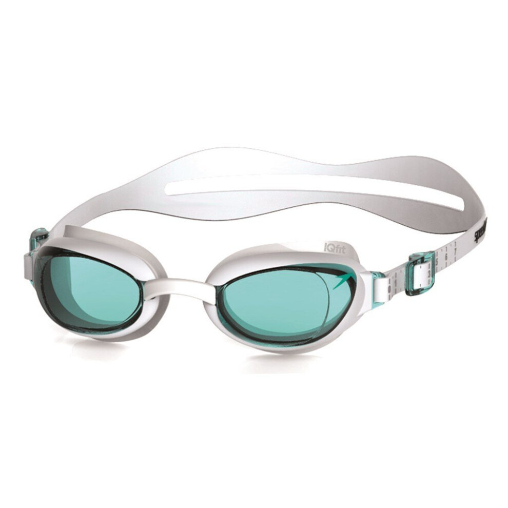 Speedo Women's Aquapure Goggles, White/Blue, One Size