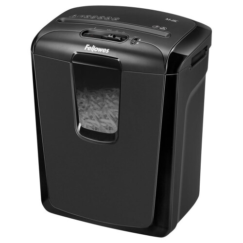 Fellowes Fellowes Powershred M-8C 8 Sheet Cross Cut Personal Shredder With Safety Lock