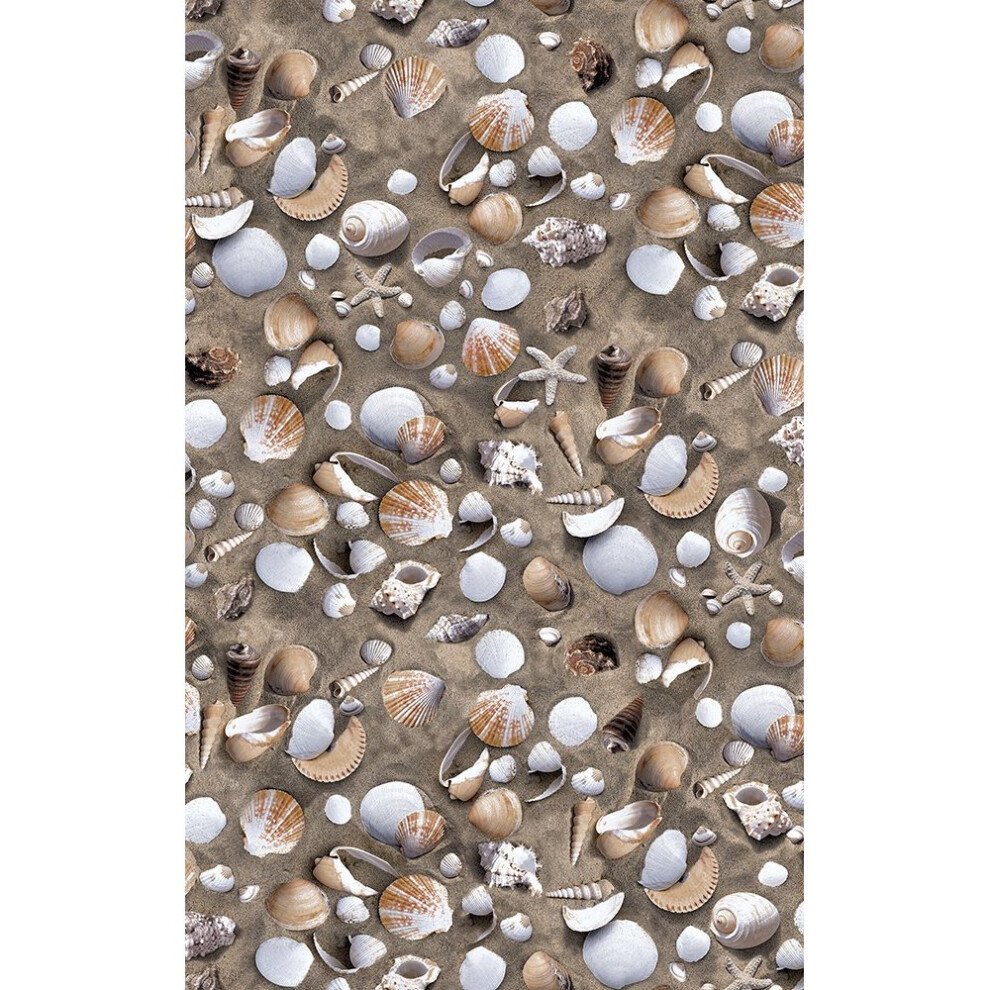 D-C-FixãÂ® Sticky Back Plastic (Self Adhesive Vinyl Film) Trendyline Shells 45Cm X 1.5M 343-1010 4007386290243