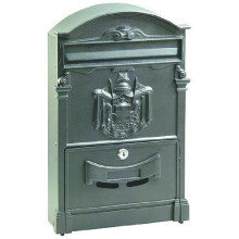 Blinky Residencia 27290-40 Letterbox, 26 x 9 x 41cm, Anthracite