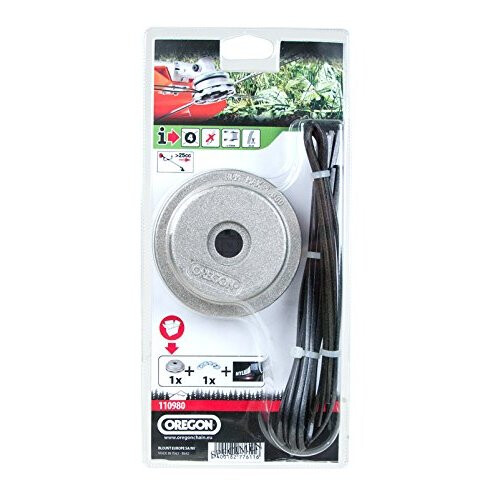Oregon 110980 Universal Aluminium Fixed Trimmer Head with Nylium Line 2