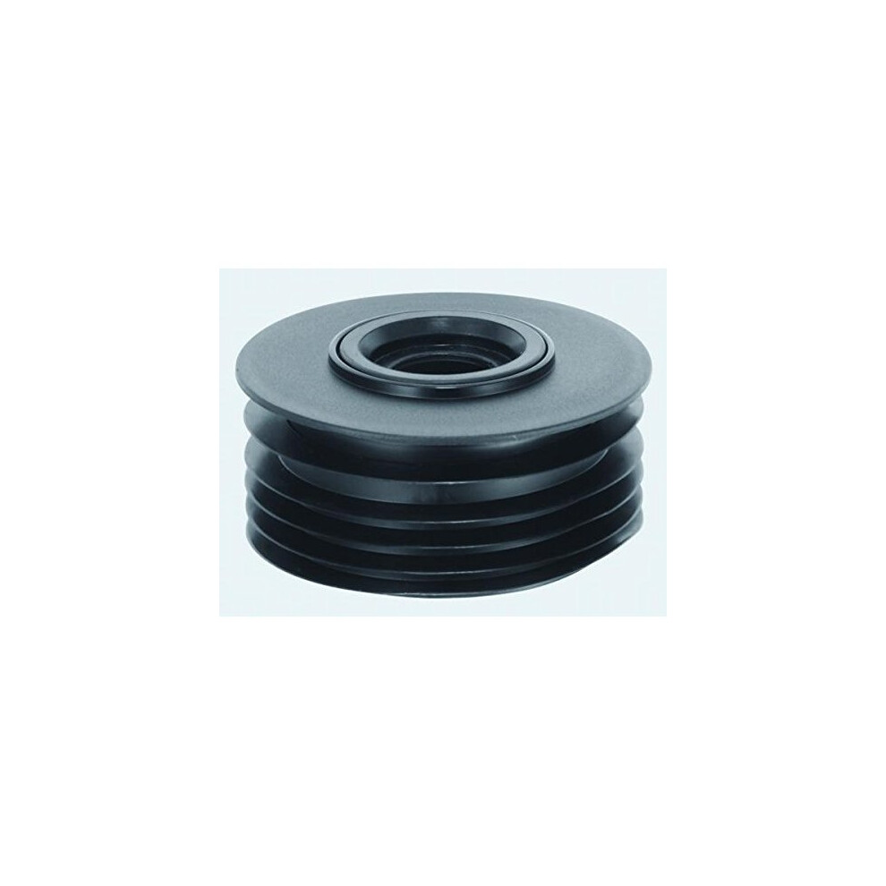 Mcalpine Dc2-Bl 4"/110Mm Drain Connector with Sealing Ring to Fit Plastic Waste Pipe, White