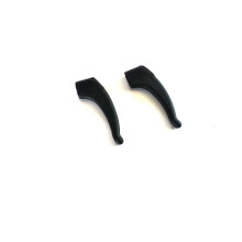 4 Pairs Black Eye Glasses Non Slip Holders # 2 - Grip Spectacles Sunglasses Holders - Durable, High Quality, Withstand Higer Strain and Deformation
