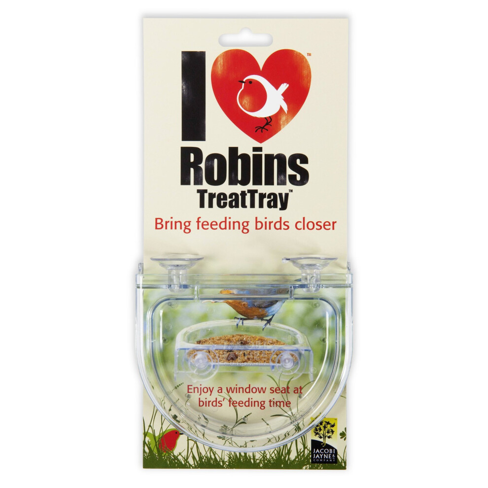 Jacobi Jayne I Love Robins Window Treat Tray