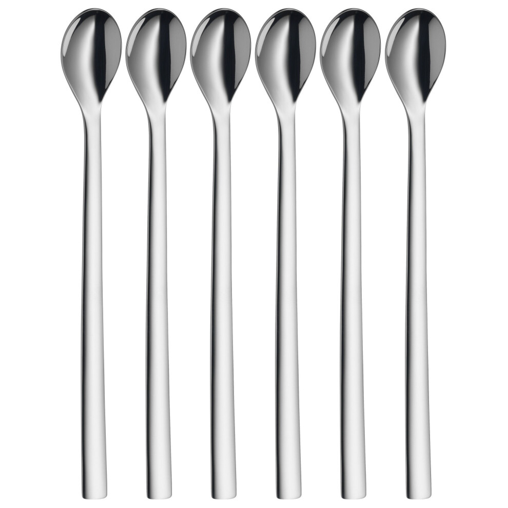 WMF Nuova 1291406046 Long Cocktail Spoon Set 6 Pieces