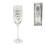 70th Birthday Stars Champagne Flute Glass Gift 1