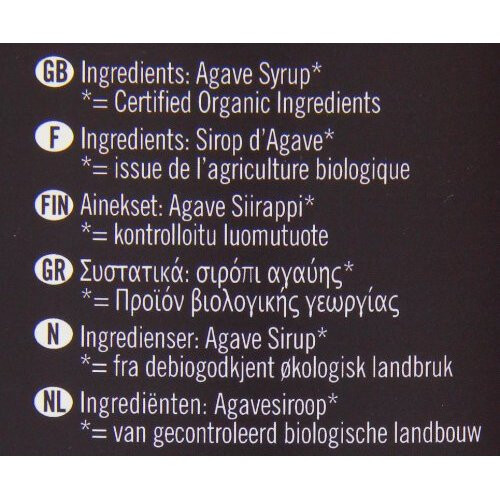 Biona Organic Light Agave Syrup 500 ml 2