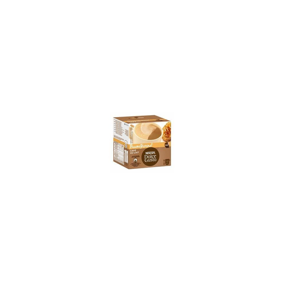 Nescafe Dolce Gusto Cafe' Au Lait (Pack of 2), 2x16 Pods