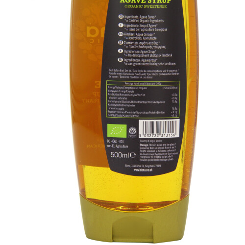 Biona Organic Light Agave Syrup 500 ml 1