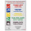 Hygiplas Colour Coded Wall Chart Chopping Board Hygiene Home Decoration 2