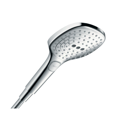 Hansgrohe hansgrohe Raindance Select E 120 hand shower, 3 spray modes, chrome