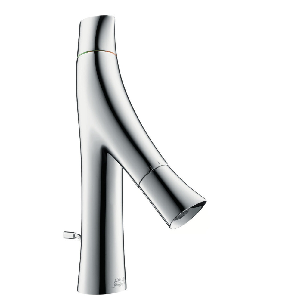 Axor Starck 280 Organic Two-Handle Basin Mixer 280 with Pop-Up Waste Chrome