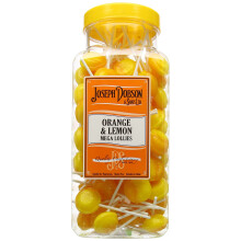 Joseph Dobson & Sons Orange and Lemon Mega Lollies 1.99 kg