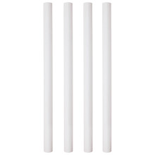 PME 12.5-Inch White Plastic Hollow Pillars, Pack of 4