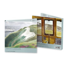 Museums and Galleries Marketing. Classics 123 x 123mm Ravilious Landscapes Designed Note Card Wallet