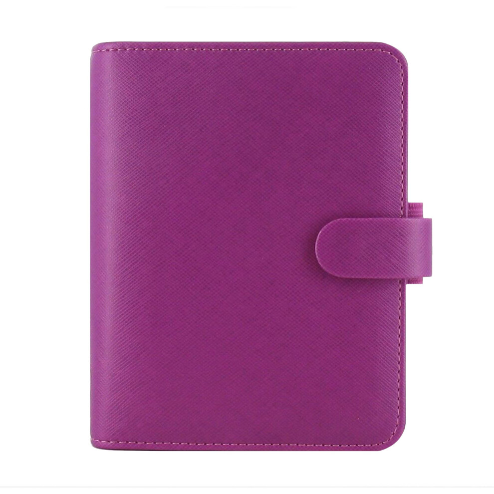 Filofax Saffiano Pocket Organiser - Raspberry