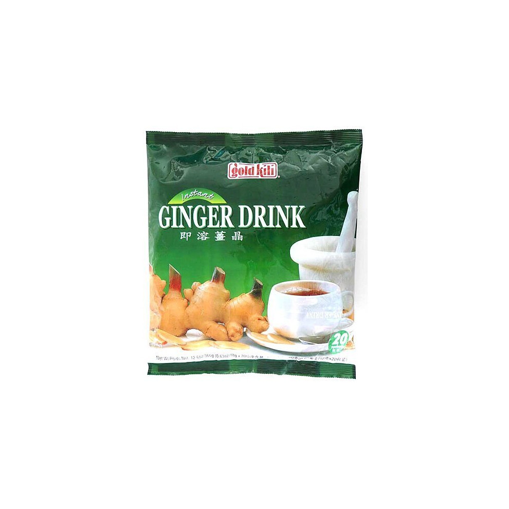 Ginger Drink by Gold Kili, 40 Sachet Total (2 Packs of 20 Sachets)