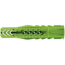 Fischer 518886 8 x 50 mm UX-R Universal Plug - Zinc (40-Piece)