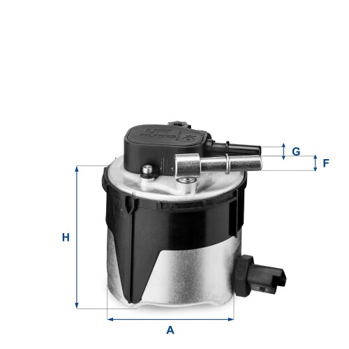 UFI Filters 55.170.00 Diesel Filter 1