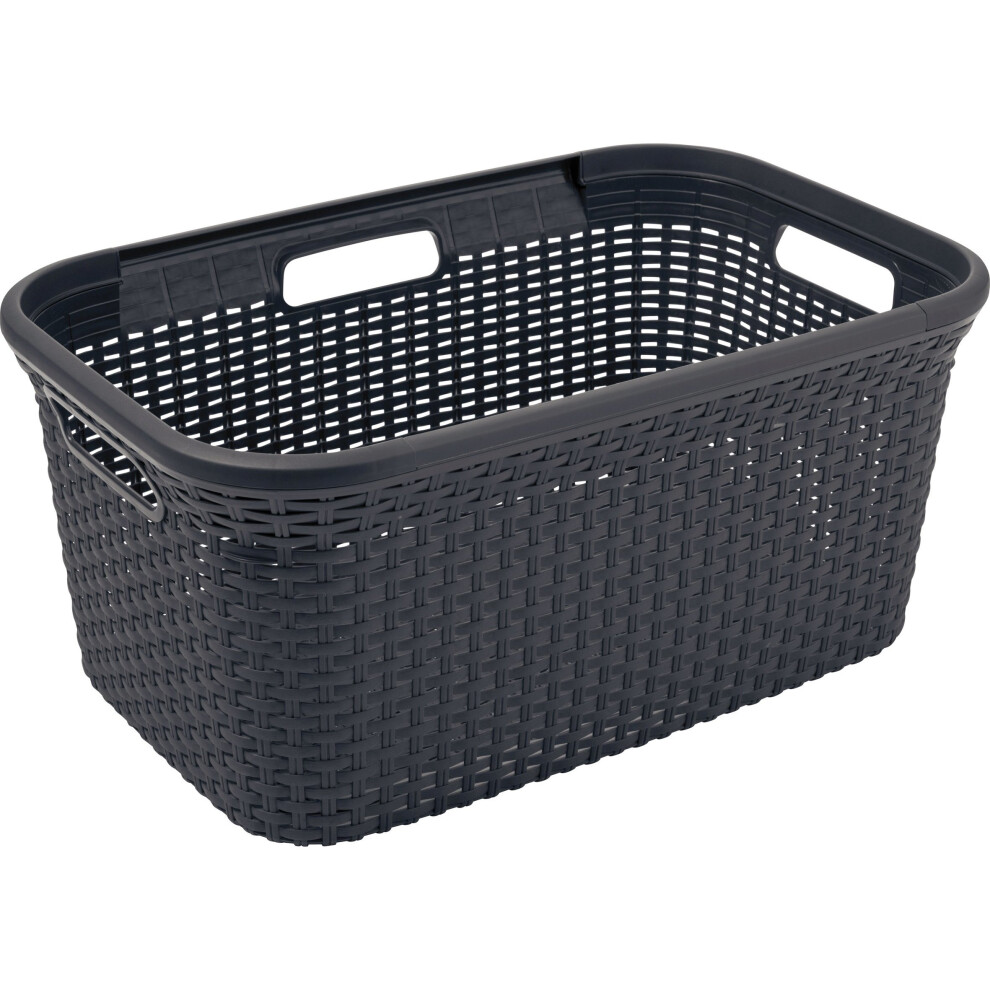 Curver Rattan Style laundry basket, available in several colours