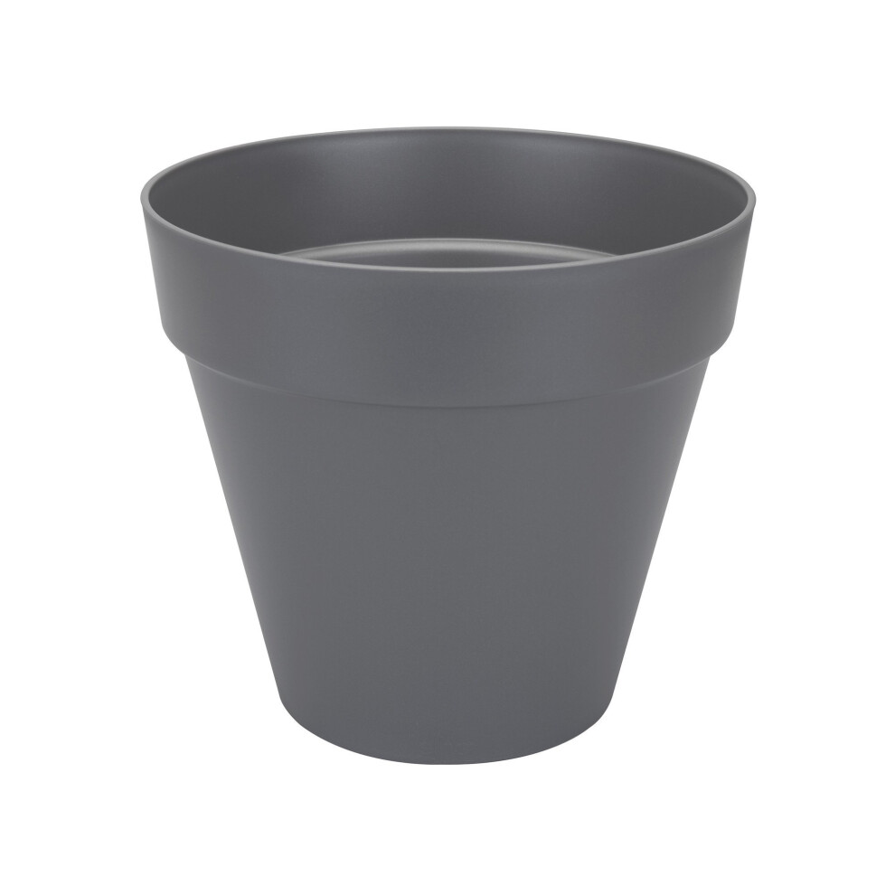 Elho loft urban round wheels 40 flowerpot - anthracite