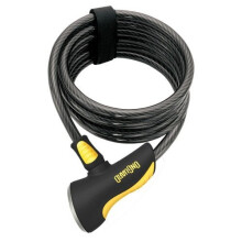 On-Guard Doberman-8029 Keyed Coil Lock - Black, 18.5 x 1.0 cm