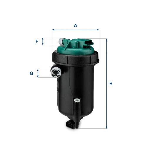 UFI Filters 55.148.00 Diesel Filter 1