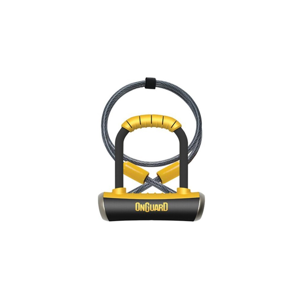 On-Guard Pitbull Mini Dt-8008 Keyed Shackle Lock, Black, 9.0 X 14.0 Cm 7290001280089
