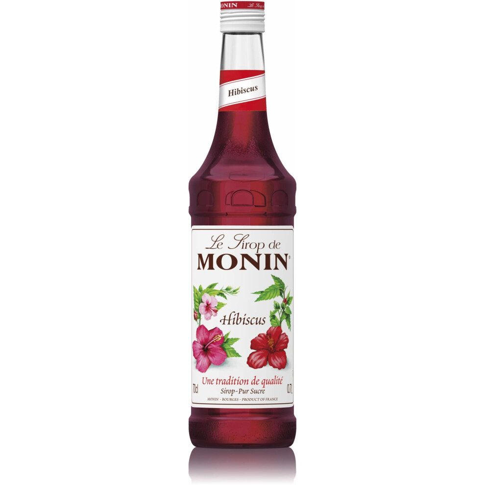 Monin Hibiscus Syrup Syrups and Cordials