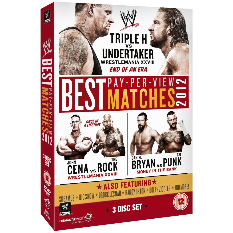 WWE: The Best PPV Matches Of 2012 [DVD]